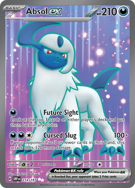 Absol ex #214 – Obsidian Flames