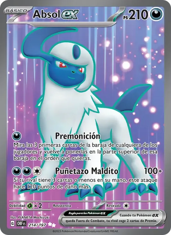 Absol ex 214 – Llamas Obsidianas