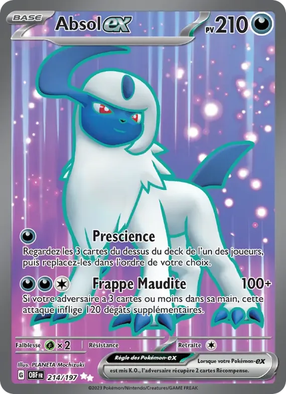 Absol-ex 214 – Flammes Obsidiennes