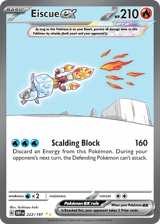 Eiscue ex #222 – Obsidian Flames