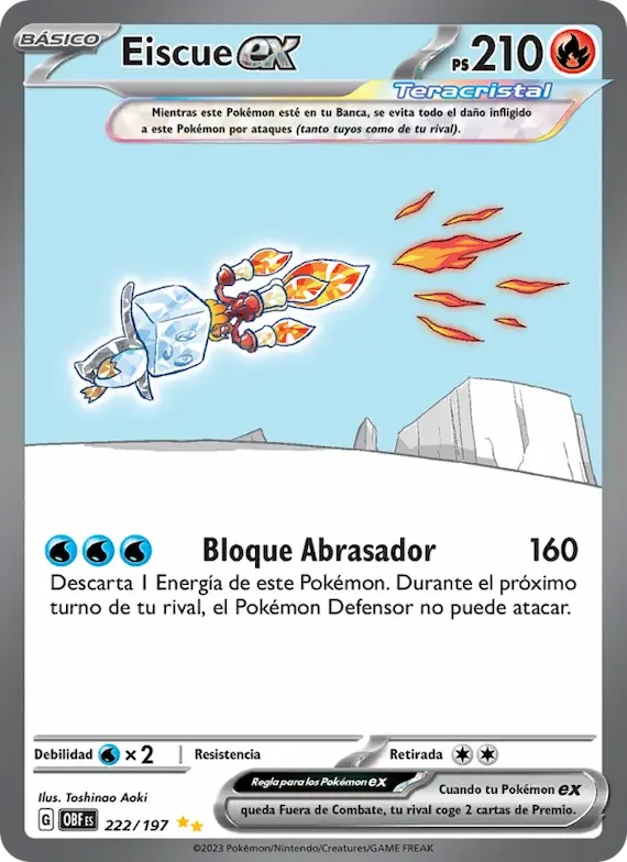 Eiscue ex 222 – Llamas Obsidianas