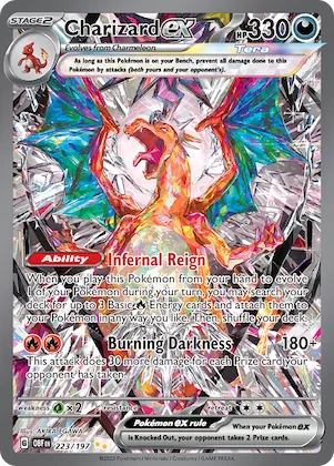 Charizard ex #223 – Obsidian Flames