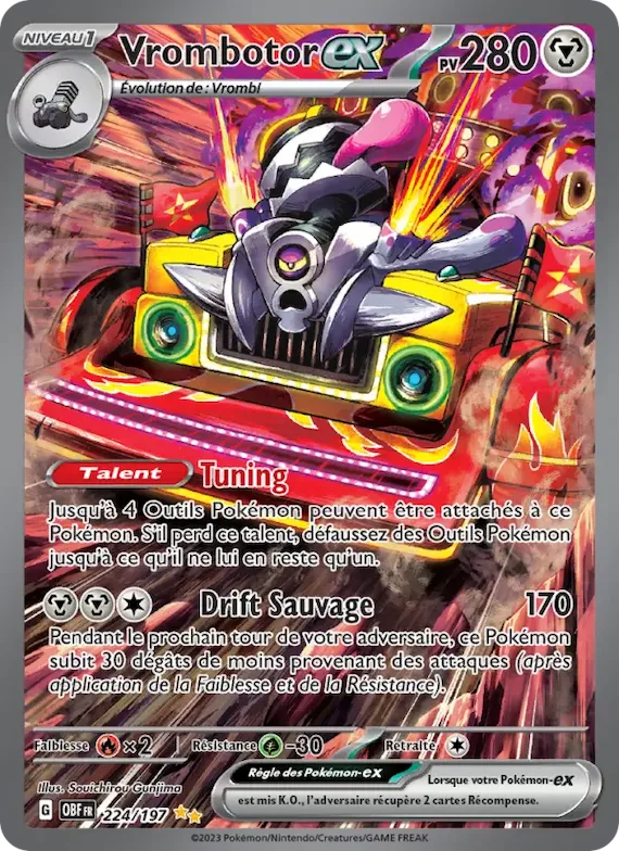 Vrombotor-ex 224 – Flammes Obsidiennes