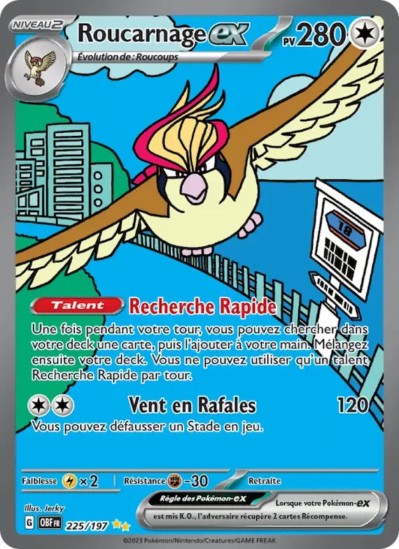 Roucarnage-ex 225 – Flammes Obsidiennes