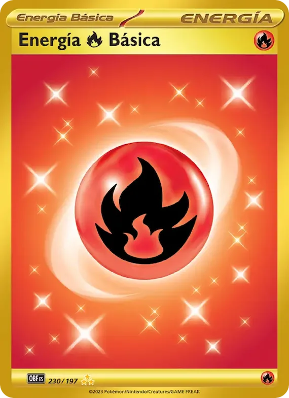 Energía Fire Básica 230 – Llamas Obsidianas