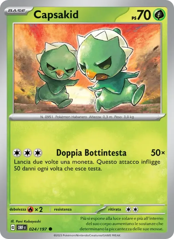 Capsakid 24 – Ossidiana Infuocata