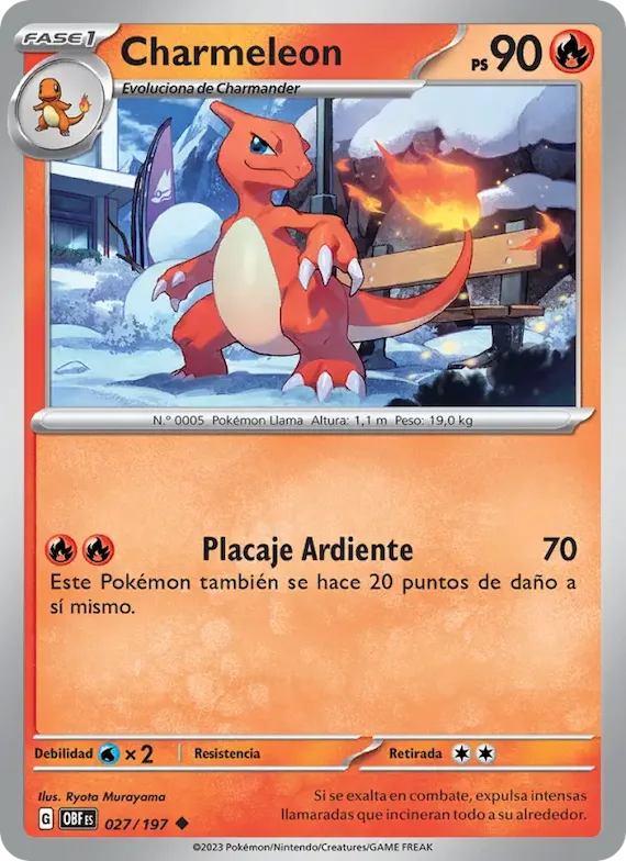 Charmeleon 27 – Llamas Obsidianas