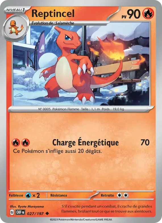 Reptincel 27 – Flammes Obsidiennes
