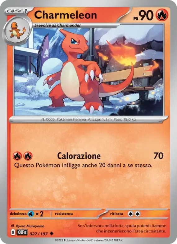 Charmeleon 27 – Ossidiana Infuocata