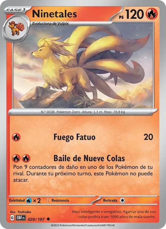 Ninetales 29 – Llamas Obsidianas