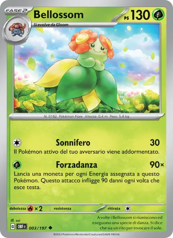 Bellossom 3 – Ossidiana Infuocata