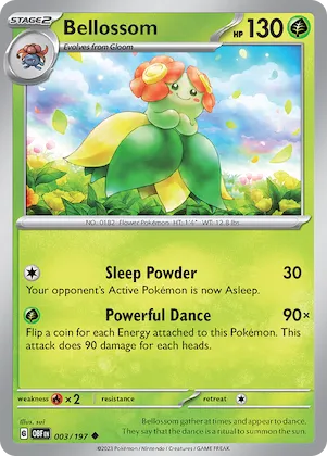 Bellossom #3 – Obsidian Flames
