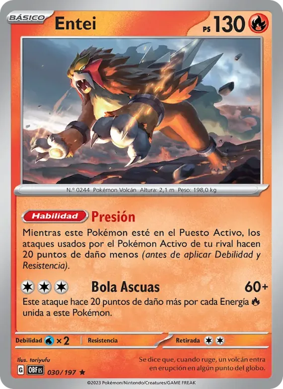Entei 30 – Llamas Obsidianas