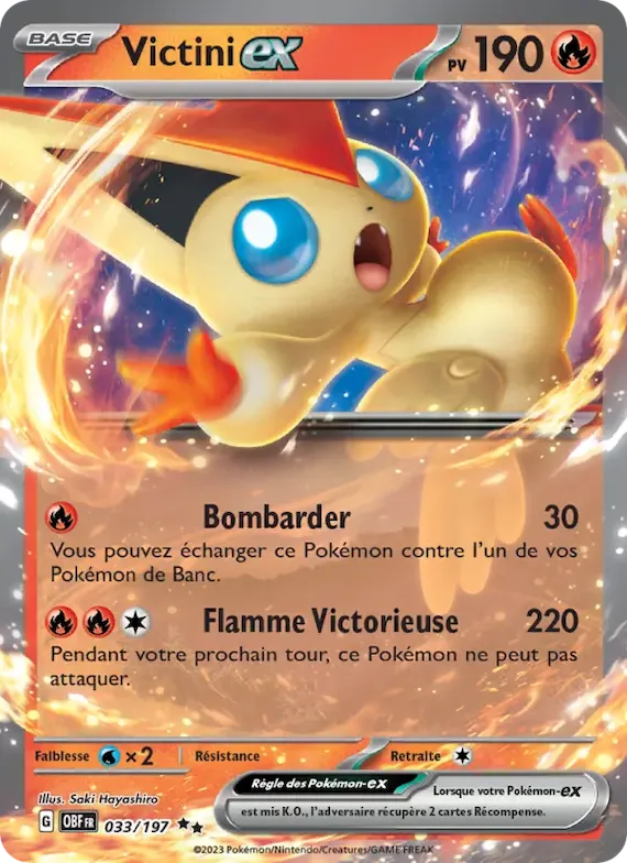 Victini-ex 33 – Flammes Obsidiennes