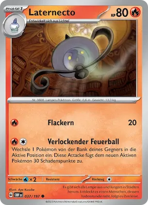 Laternecto Nr. 37 – Obsidian Flames