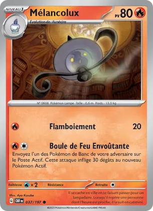 Mélancolux n° 37 – Flammes Obsidiennes
