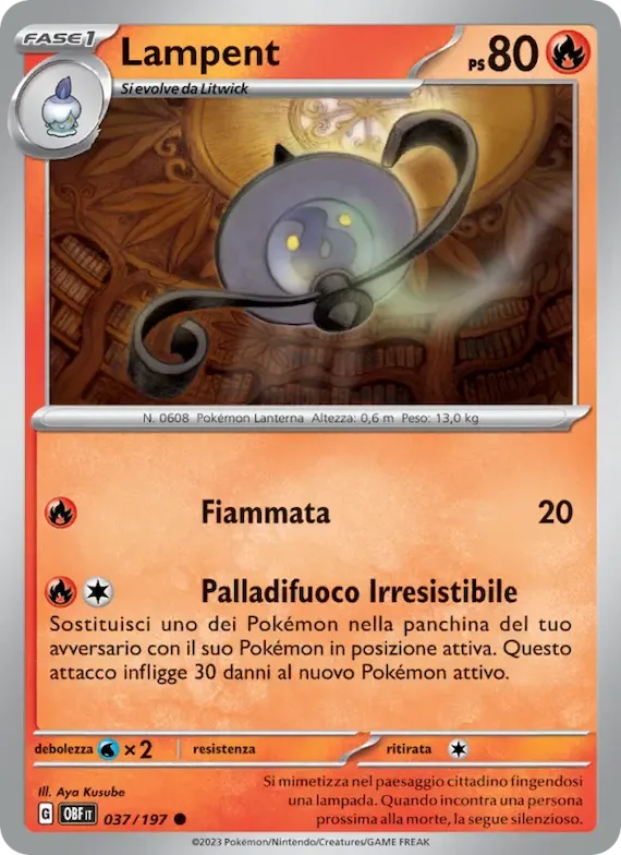 Lampent 37 – Ossidiana Infuocata