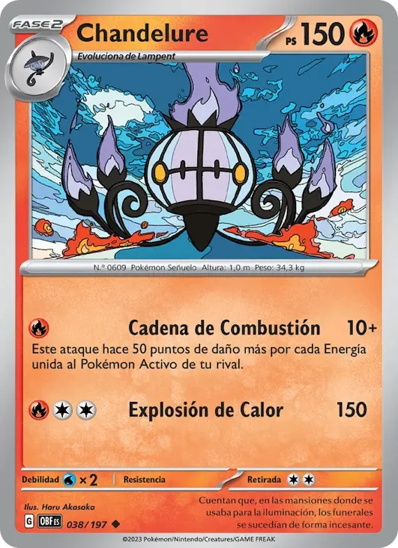 Chandelure 38 – Llamas Obsidianas