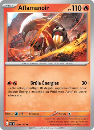 Aflamanoir n° 39 – Flammes Obsidiennes