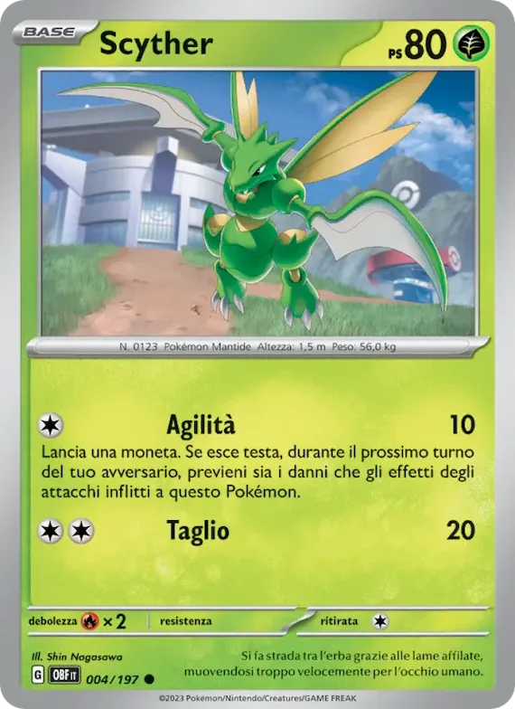 Scyther 4 – Ossidiana Infuocata