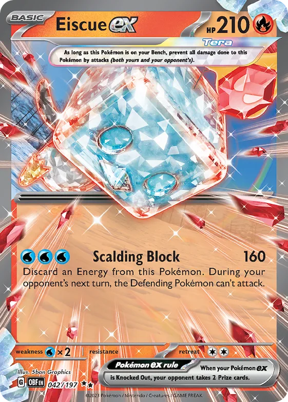 Eiscue ex #42 – Obsidian Flames