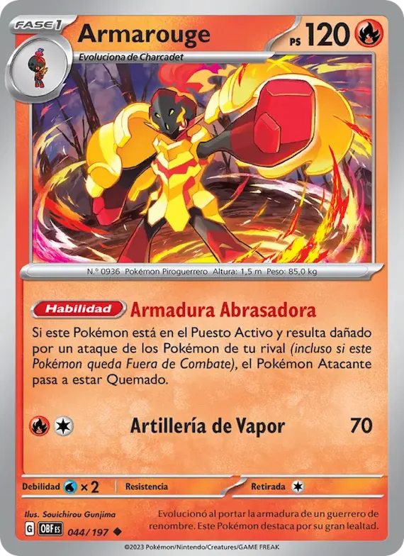Armarouge 44 – Llamas Obsidianas