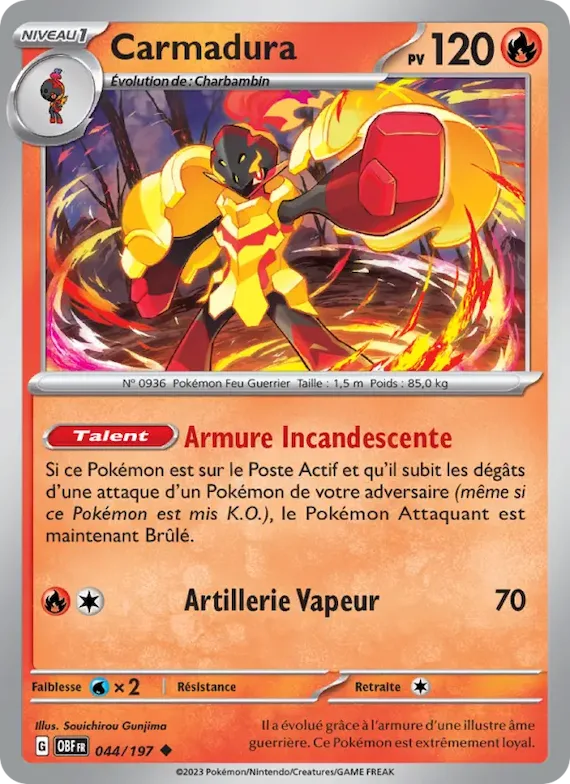 Carmadura 44 – Flammes Obsidiennes