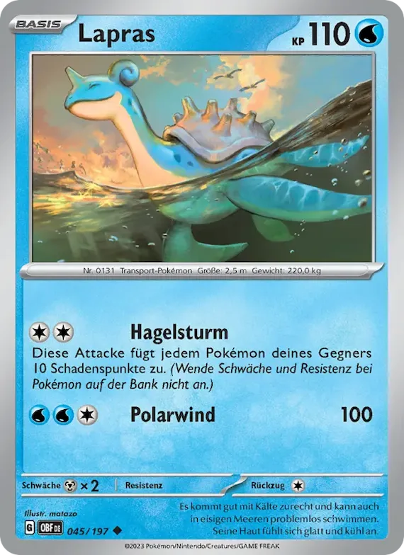 Lapras 45 – Obsidian Flammen