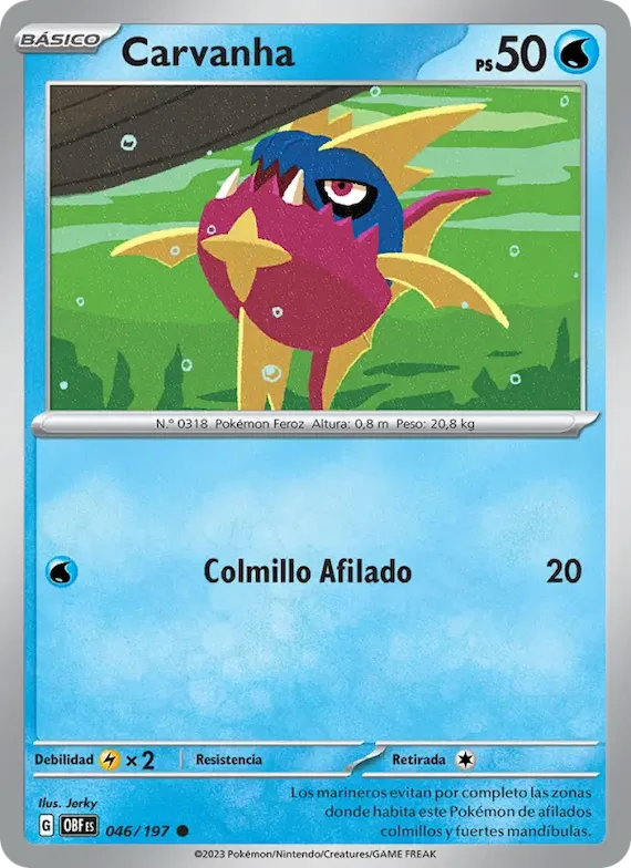 Carvanha 46 – Llamas Obsidianas