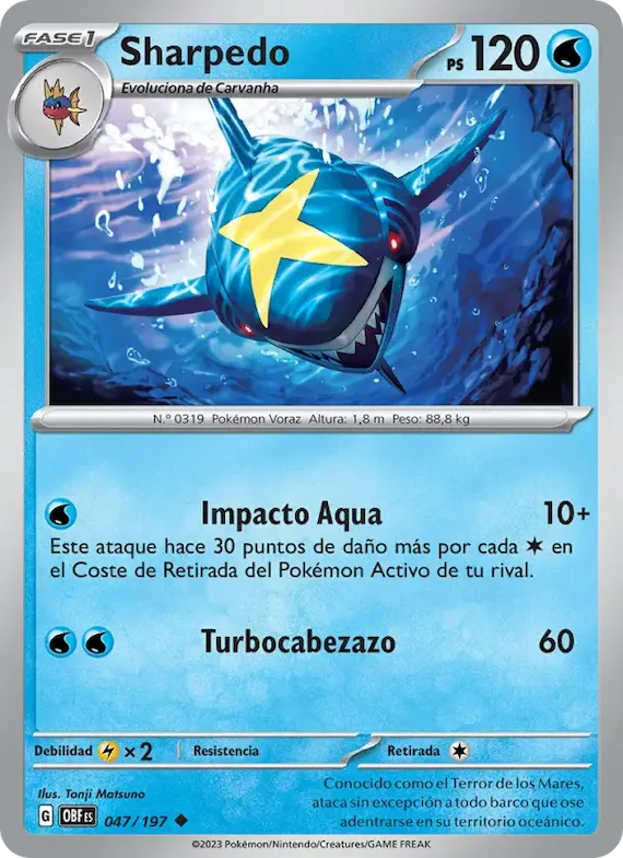 Sharpedo 47 – Llamas Obsidianas