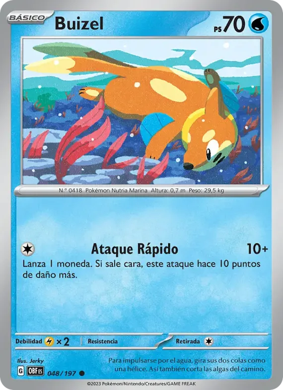 Buizel 48 – Llamas Obsidianas