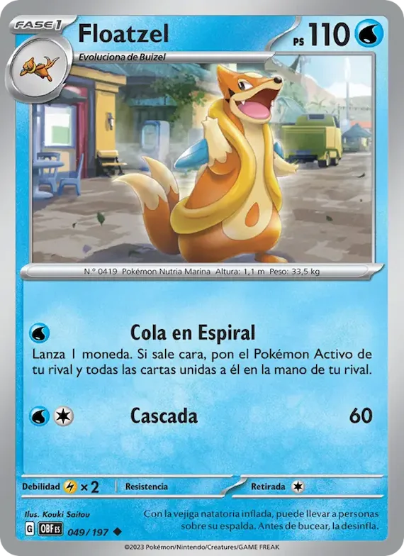 Floatzel 49 – Llamas Obsidianas