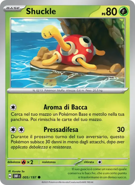 Shuckle 5 – Ossidiana Infuocata