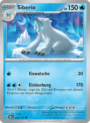 Siberio Nr. 54 – Obsidian Flames