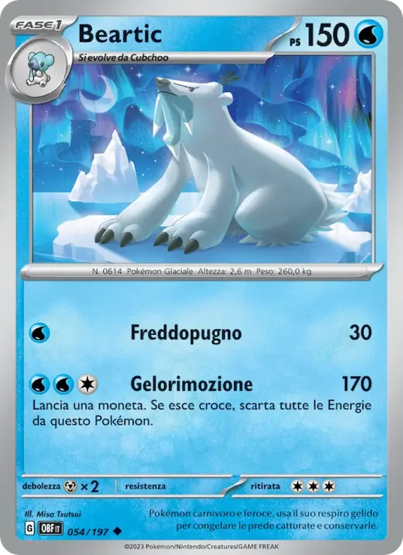 Beartic 54 – Ossidiana Infuocata