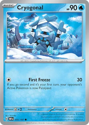 Cryogonal #55 – Obsidian Flames