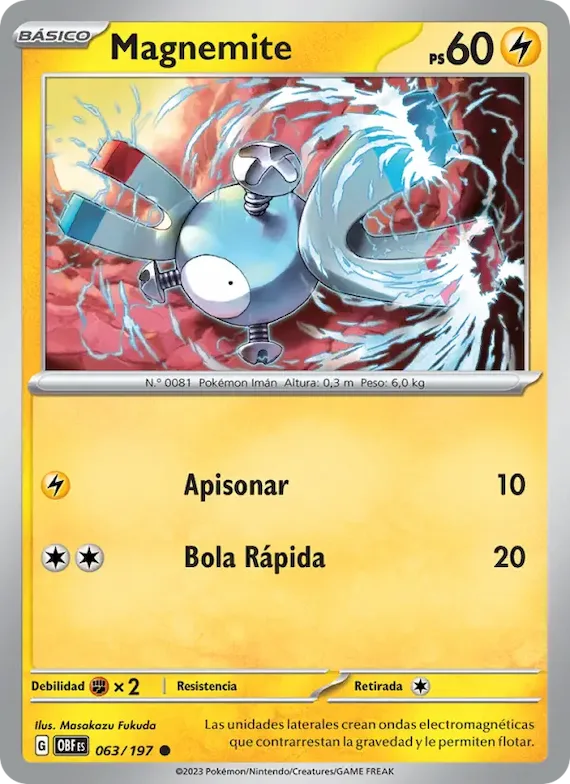 Magnemite 63 – Llamas Obsidianas