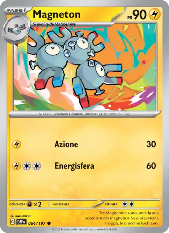 Magneton 64 – Ossidiana Infuocata