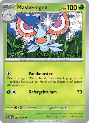 Maskeregen Nr. 7 – Obsidian Flames