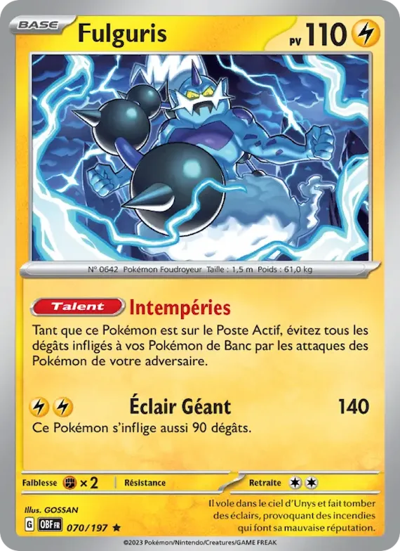Fulguris 70 – Flammes Obsidiennes