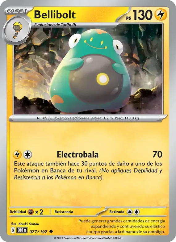 Bellibolt 77 – Llamas Obsidianas