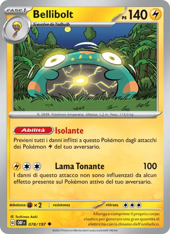 Bellibolt 78 – Ossidiana Infuocata