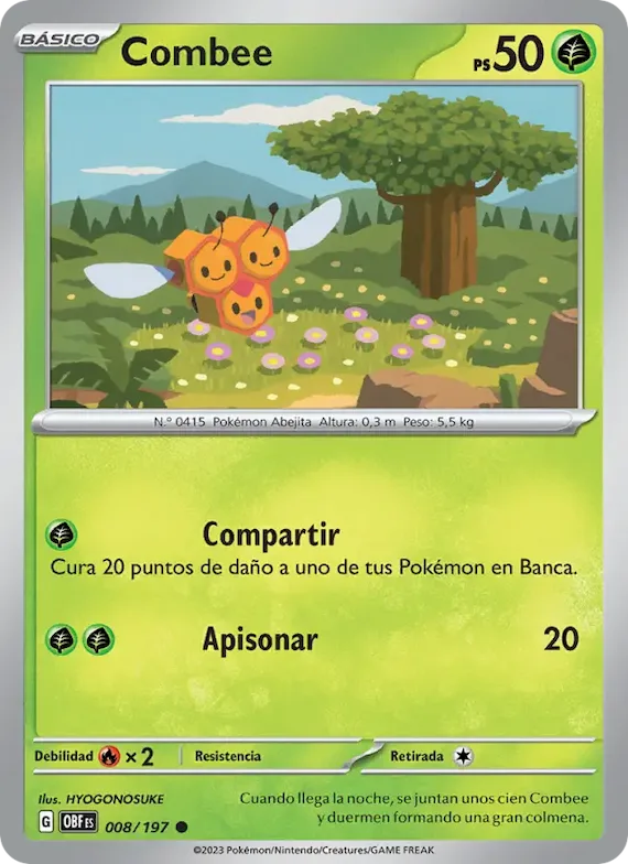 Combee 8 – Llamas Obsidianas