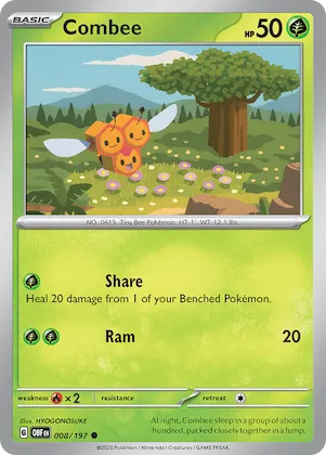 Combee #8 – Obsidian Flames