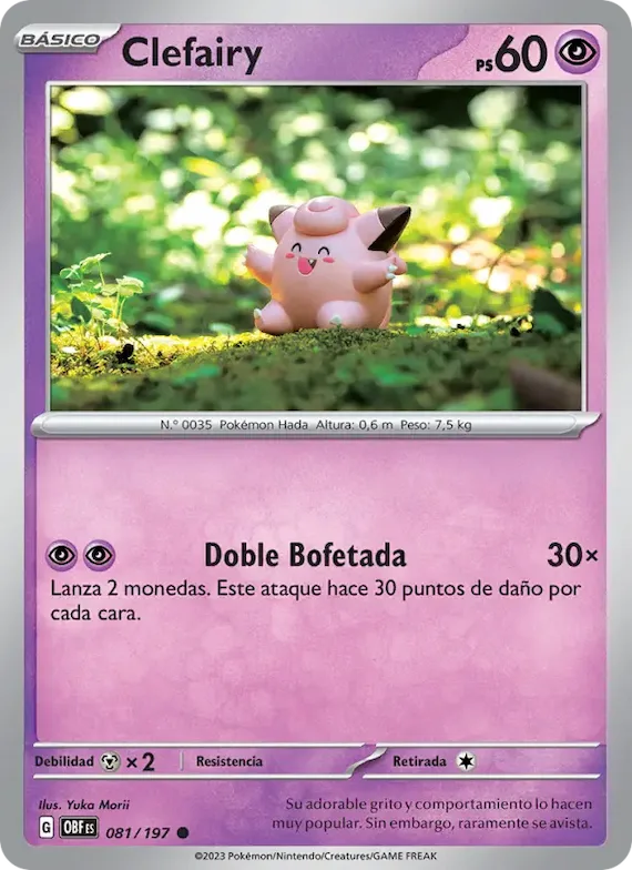 Clefairy 81 – Llamas Obsidianas