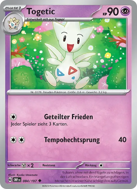 Togetic 84 – Obsidian Flammen