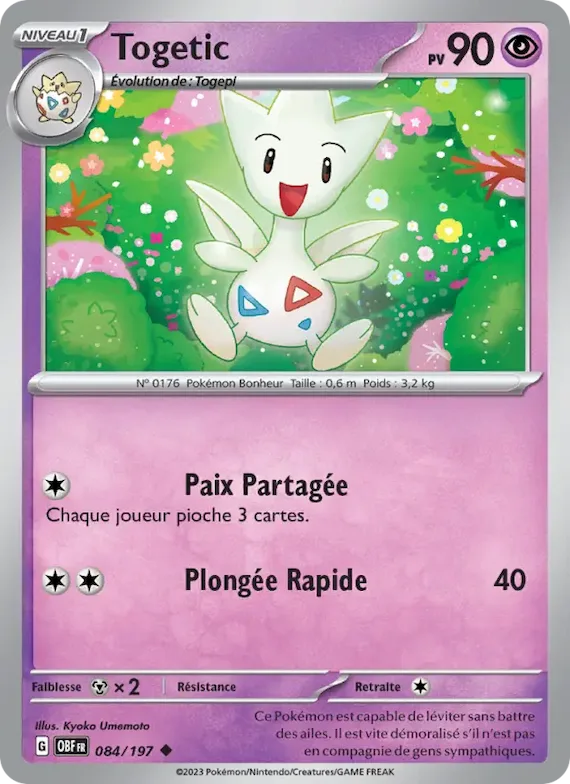 Togetic 84 – Flammes Obsidiennes