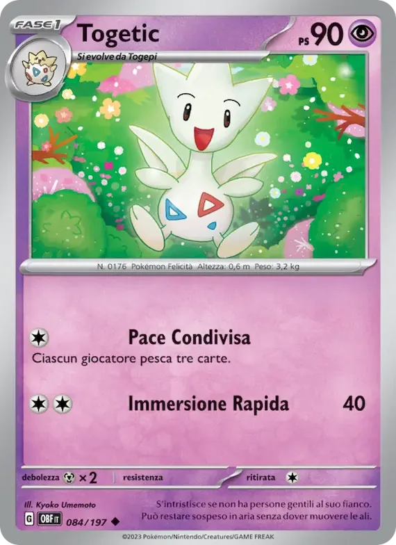Togetic 84 – Ossidiana Infuocata