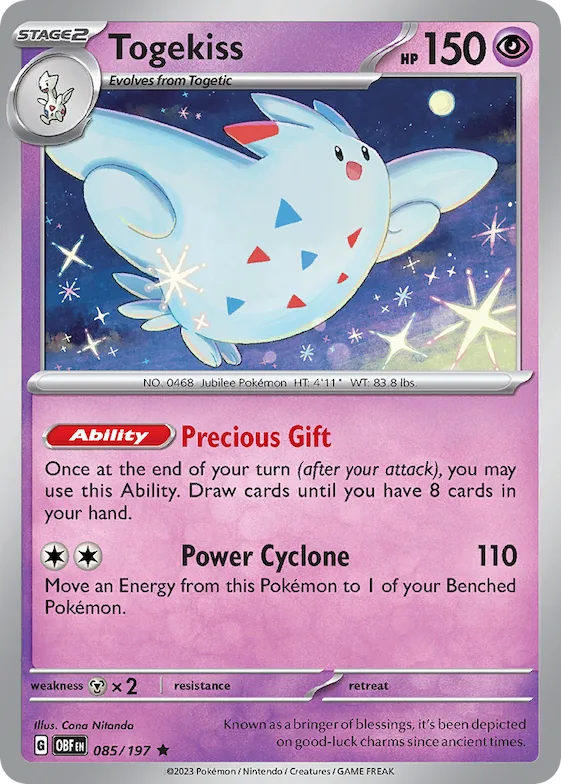Togekiss 85 – Obsidiana em Chamas