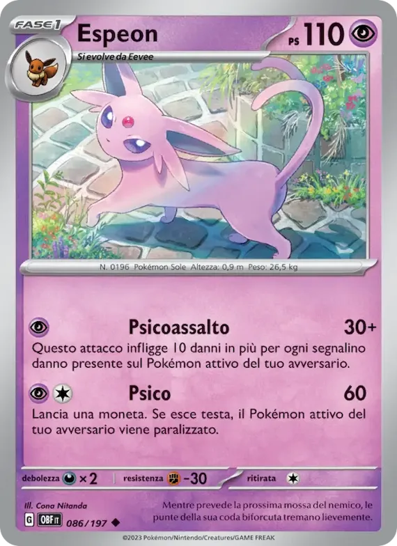 Espeon 86 – Ossidiana Infuocata